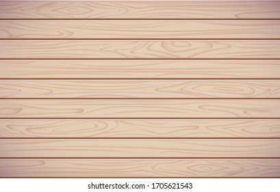 Vector wood texture. A set of wooden boards, a table or cover for the background on which there may be an inscription or objects. A symbol of natural material and good quality.