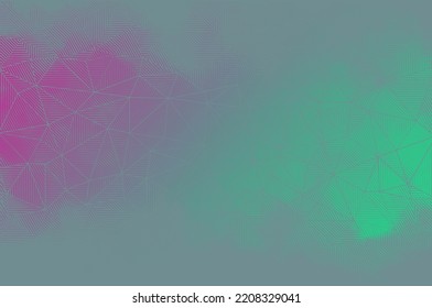 Vector Woodcut Style Halftone Smoke Abstract Background. Subtle Texture, And Smooth Color Transition Backdrop. Fog Backdrop Formed By Polygonal Triangles And Woodcut Style Transitions.