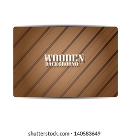 vector wooden background for brochure or business card design. wooden website backdrop.
