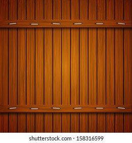 Vector wooden background. Eps10 