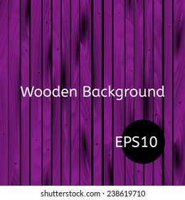 Vector wooden background. Eps10