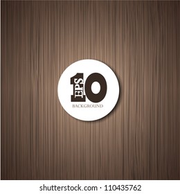 Vector wooden background with place for your text. Eps10 illustration