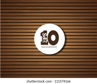 Vector wooden background with place for your text. Eps 10