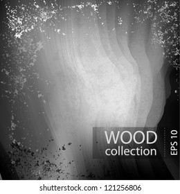Vector wooden background with place for your text