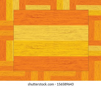 Vector wooden background with place for your text. Eps 10
