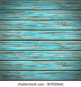 Vector wooden background  realistic with planks and boards