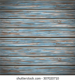 Vector wooden background  realistic with planks and boards