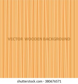 Vector wooden background with striped line pattern and realistic timber texture