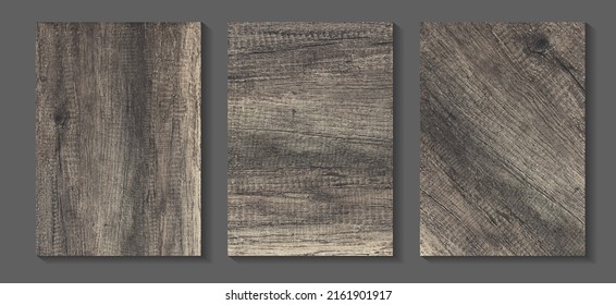 Textura de fondo de madera vectorial. en tamaño A4 para la presentación del libro de portada de diseño. diseño de folleto y plantilla de póster de volantes.