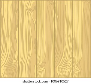 Vector wooden background. Wood texture backdrop. Board pine.