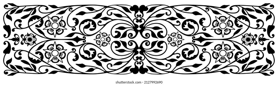 Panel tallado de madera vectorial para la creación de fondo