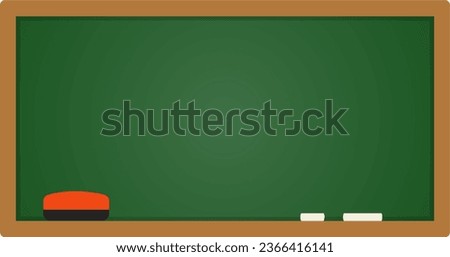vector of a wooden chalkboard