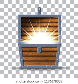 Vector Wooden Chest