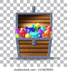 Vector Wooden Chest