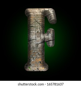 Vector wooden figure