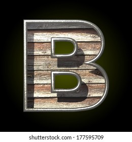 Vector wooden figure