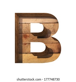 Vector wooden figure
