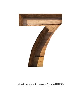 Vector wooden figure