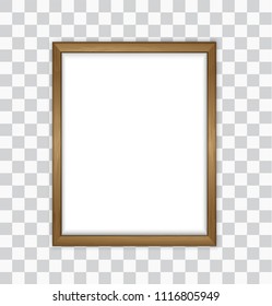 Vector, wooden frame.