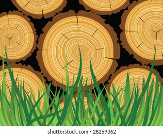 vector wooden industry background
