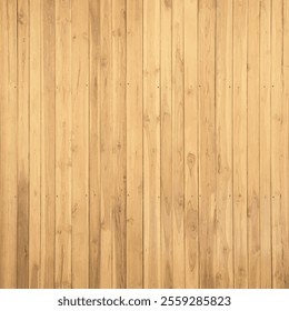 Vector wooden panel background. Horizontal realistic brown wood grain texture, natural textured wall, top view of empty wooden floor. Vintage parquet, textured surface with wood planks.