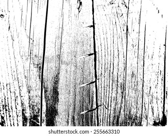 Vector Wooden Planks Texture . Grunge, distress , overlay