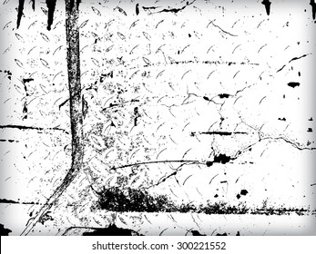 Vector Wooden Planks Texture . Grunge, distress , overlay Background.