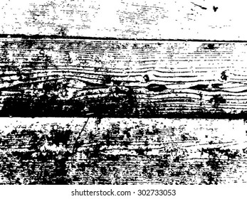 Vector Wooden Planks Texture . Grunge, distress , overlay Texture .