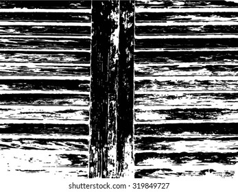 Vector Wooden Planks Texture . Grunge, distress , overlay Texture .