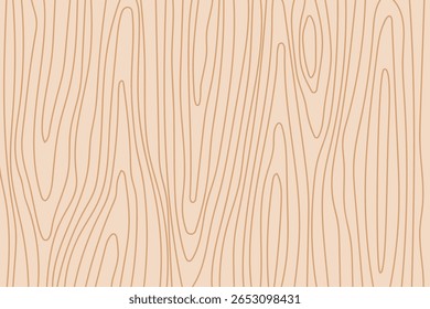 The vector of wooden texture background on light brown.