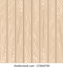 Vector wooden texture background. Realistic wooden texture with boards.