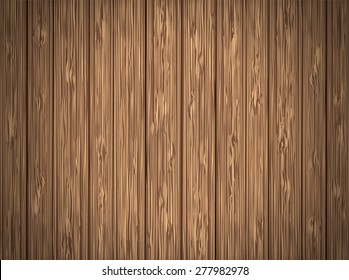 Vector wooden wall