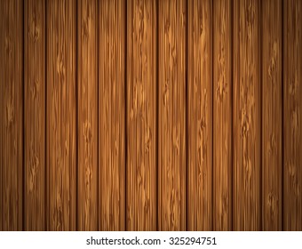 Vector wooden wall