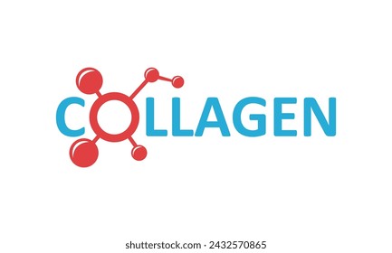Vector is the word Collagen from amino acids to complex Collagen molecules. Protein is a polymer (polypeptide) formed from a chain of amino acids.