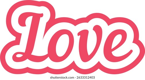 vector of a word "love"
