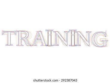 Vector word Training