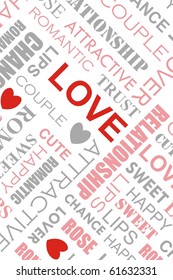 VECTOR - The words of LOVE