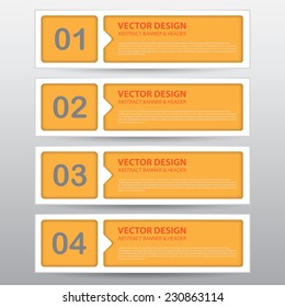 The Vector Work, Abstract Banner for Design and Creative Work