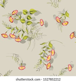 vector work designed for textile