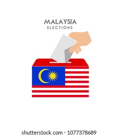 Vector work for the elections in malaysia