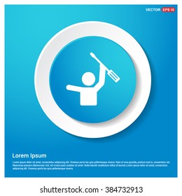 Vector Worker Icon - Engineer, Mechanic, Construction etc.