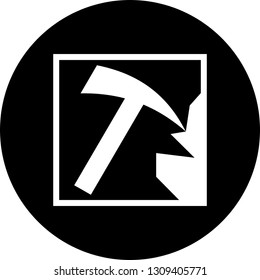  Vector working icon
