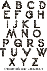 vector works alphabet monograms vector works alphabet monograms