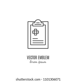 Vector world blood donor day concept with registration form in trendy linear style. World blood donor day. Vector illustrations.