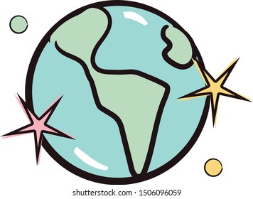 vector world, drawing, creative world
