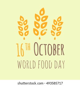 vector world food day illustration