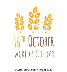 vector world food day illustration