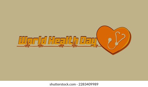 vector world helath day celebrate