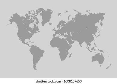 Vector world map