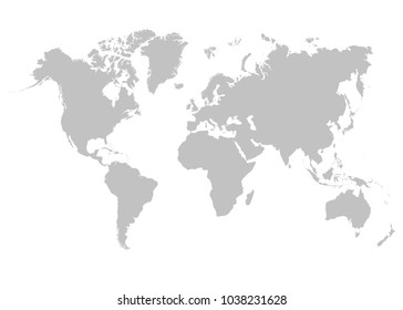 Vector world map